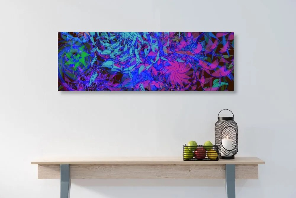 Quadro su tela – Astrazione moderna in design interessante