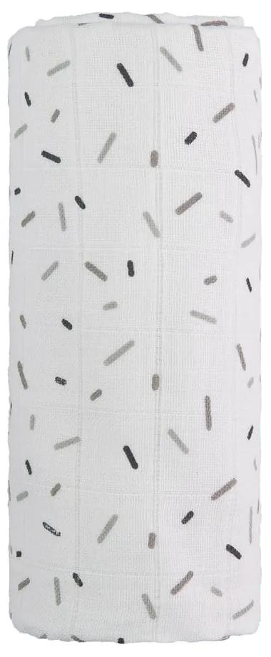 Asciugamano in cotone per bambini Tetra Grey Lines, 120 x 120 cm Tetra Grey lines - T-TOMI