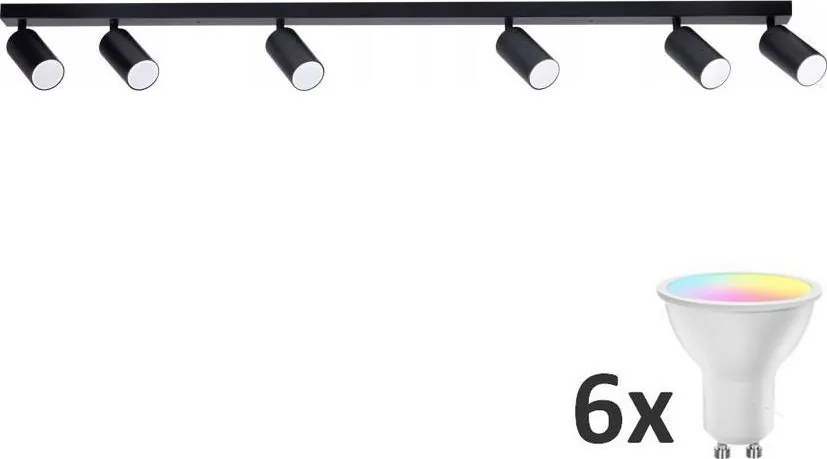 Faretto LED RGBW ANGIE 6xGU10/6,5W/230V