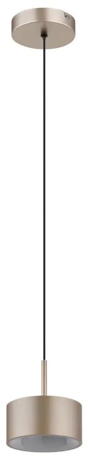 Globo 56964H - Lampadario LED a sospensione con cavo RAYMOND LED/12W/230V 3000K Ø 15 cm ottone