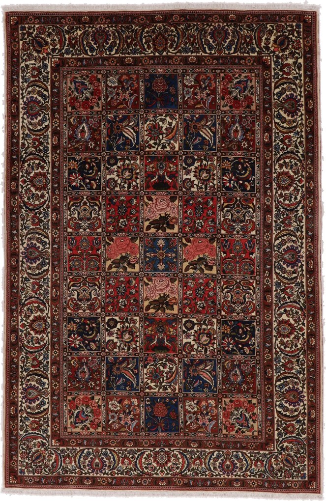 Tappeto 210 x 320 (Iran) Annodato A Mano