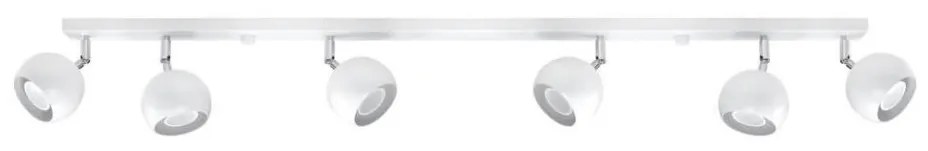 Sollux SL.0442 - Faretto da binario OCULARE 6xGU10/10W/230V