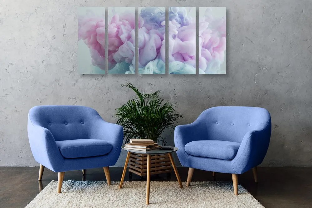 Quadri 5 pezzi – Astrazione di colori