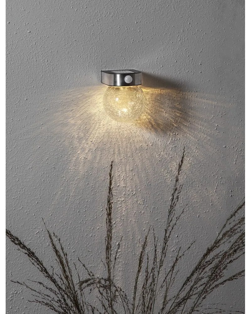 Apparecchio LED solare da parete per esterni, altezza 14,5 cm Glory - Star Trading