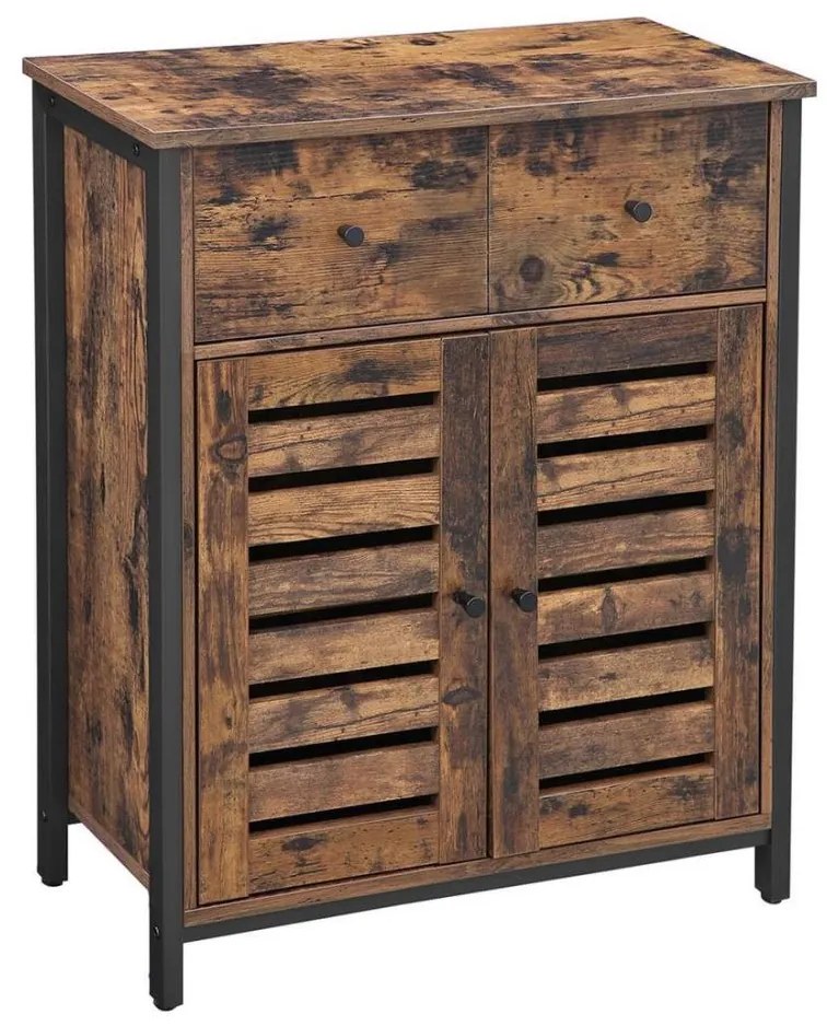 Armadietto con cassetti FIRA marrone/nero