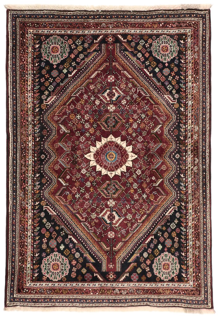 Gashghai Tappeto 120 x 170 (Iran) Annodato A Mano