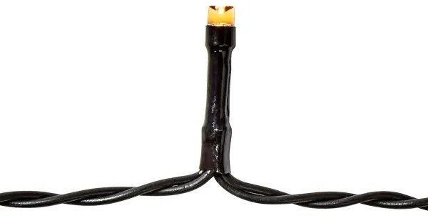 Nedis CLBO96 - Catena luminosa 96 LED/7 funzioni/3xAA 7,7 m IP44 bianco caldo