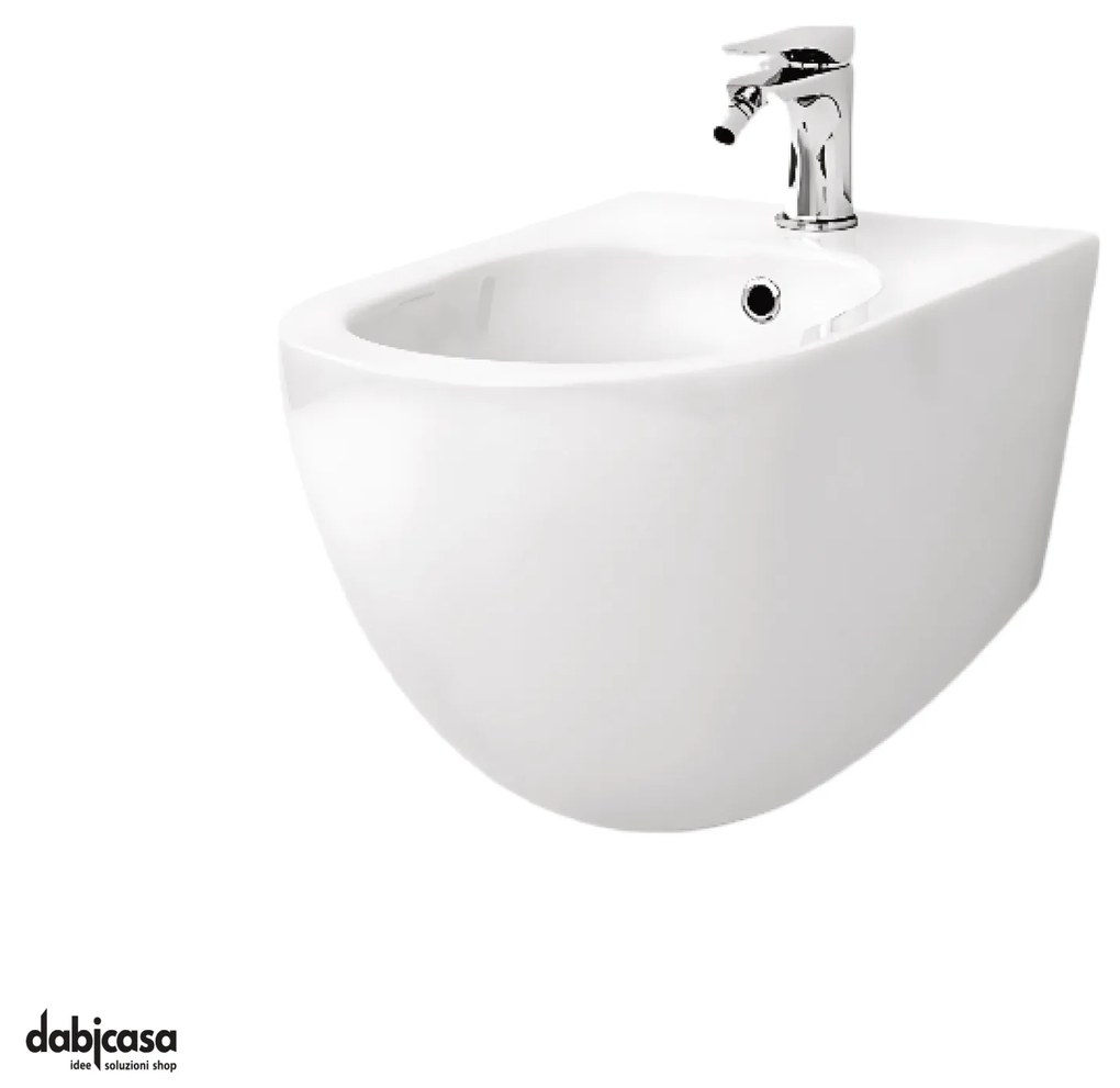 The ArtCeram "File 2.0" Bidet Sospeso Bianco Lucido