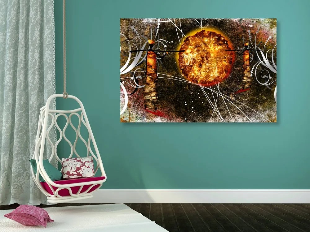 Quadro su tela – Sole africano