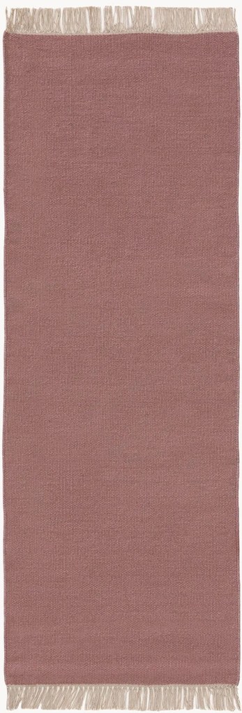 Passatoia in lana a pelo corto tessuta a mano Liv