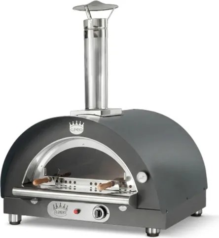 Forno A Gas Per Pizze GPL Metano In Acciaio 60x80 Cm Pulcinella Clementi