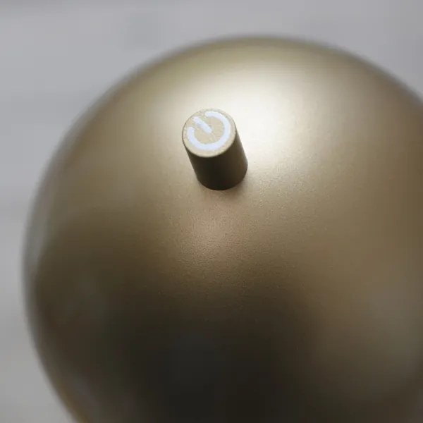 Schöner Wohnen 19244-12 - Lampada da tavolo dimmerabile a LED BELLIS LED/2,5W/5V IP54, oro