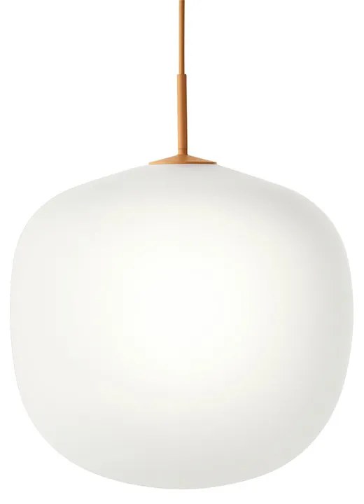 Muuto - Rime Lampada a Sospensione Ø45 Bianco/Arancione Muuto