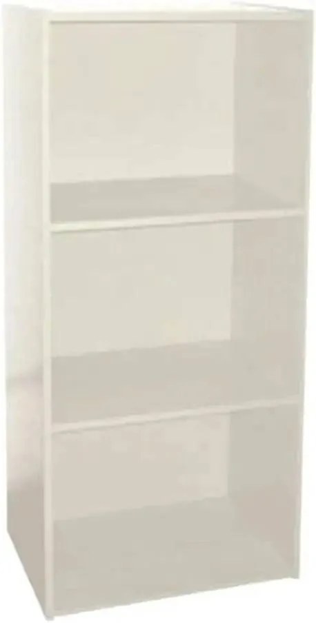 Libreria Componibile Multifunzionale in MDF e Frassino, Vari Formati e Colori, 42 x 29 x 89h / Bianco