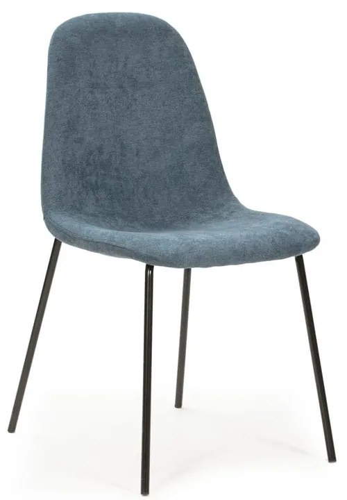 Set di sedie da pranzo blu 4 pz Renne - Marckeric