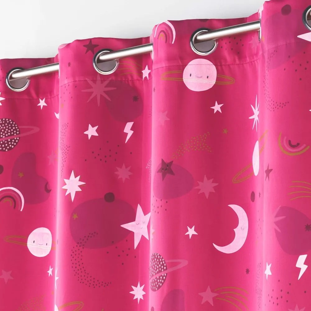 Tenda per bambini rosa oscurante 140x260 cm Moonlight – douceur d'intérieur