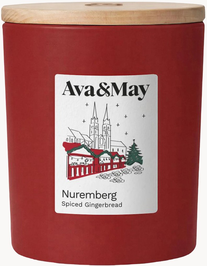 Candela profumata Nürnberg (chiodi di garofalo, zenzero e cannella)