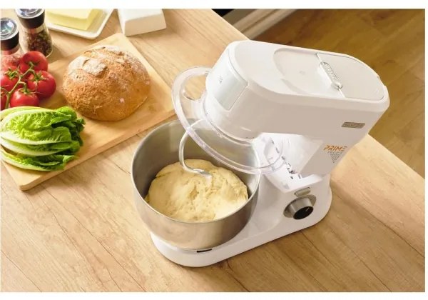 Sencor - Robot da cucina con ciotola in acciaio inox, 1000 W/230 V, bianco