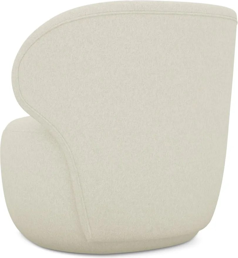 Poltrona color crema Kama – Makamii