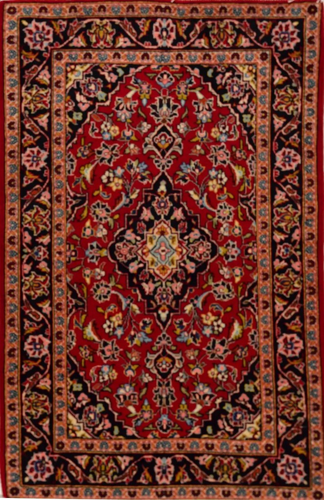 Kashan Tappeto persiano 100x150 (Iran)
