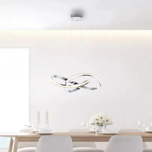 Paul Neuhaus 8291-17 - Lampadario a sospensione con filo LED dimmerabile MELINDA LED/30W/230V