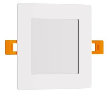 Pannello LED Quadrato 8W, 800lm, no Flickering, Foro 110x110mm Colore Bianco Caldo 3.000K
