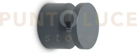 Toffee applique da esterno ip65 led 3000k 8w  900 lm antracite
