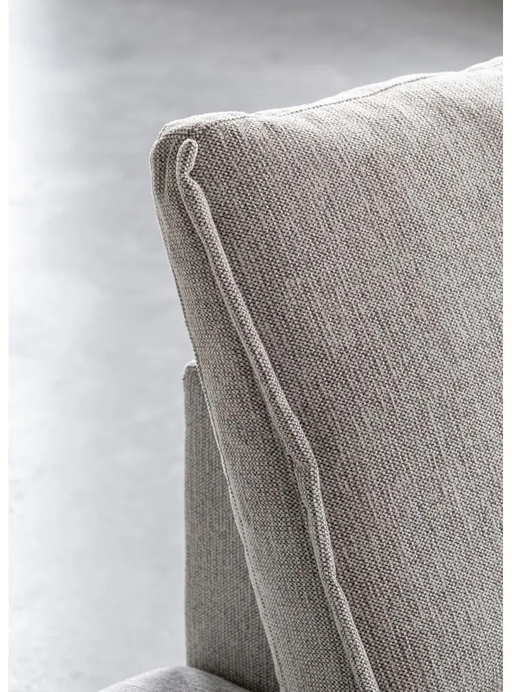 Divano angolare greige allungabile/con contenitore (con penisola a destra/con chaise lounge) Charming Charlie – Miuform