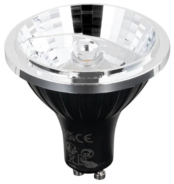Lampadina LED GU10 dimmerabile a 3 fasi 70mm 6W 500 lm 2200-3600K