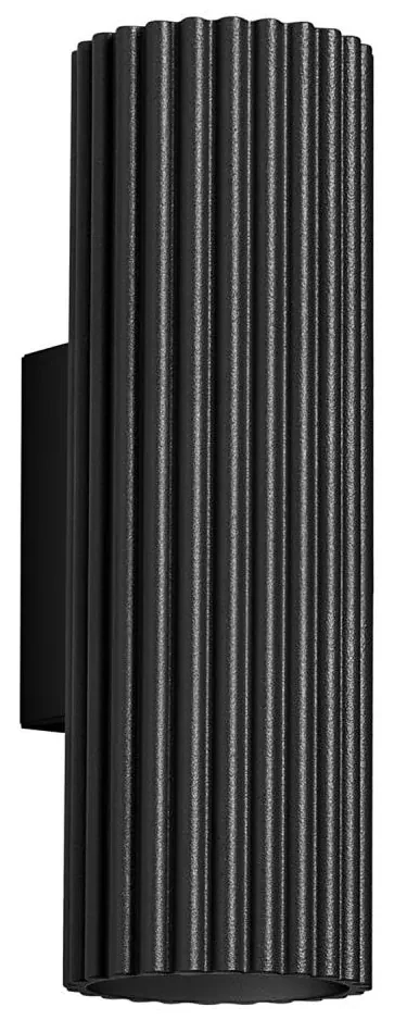 Sollux SL.1649 - Applique KARBON 2xGU10/10W/230V nero