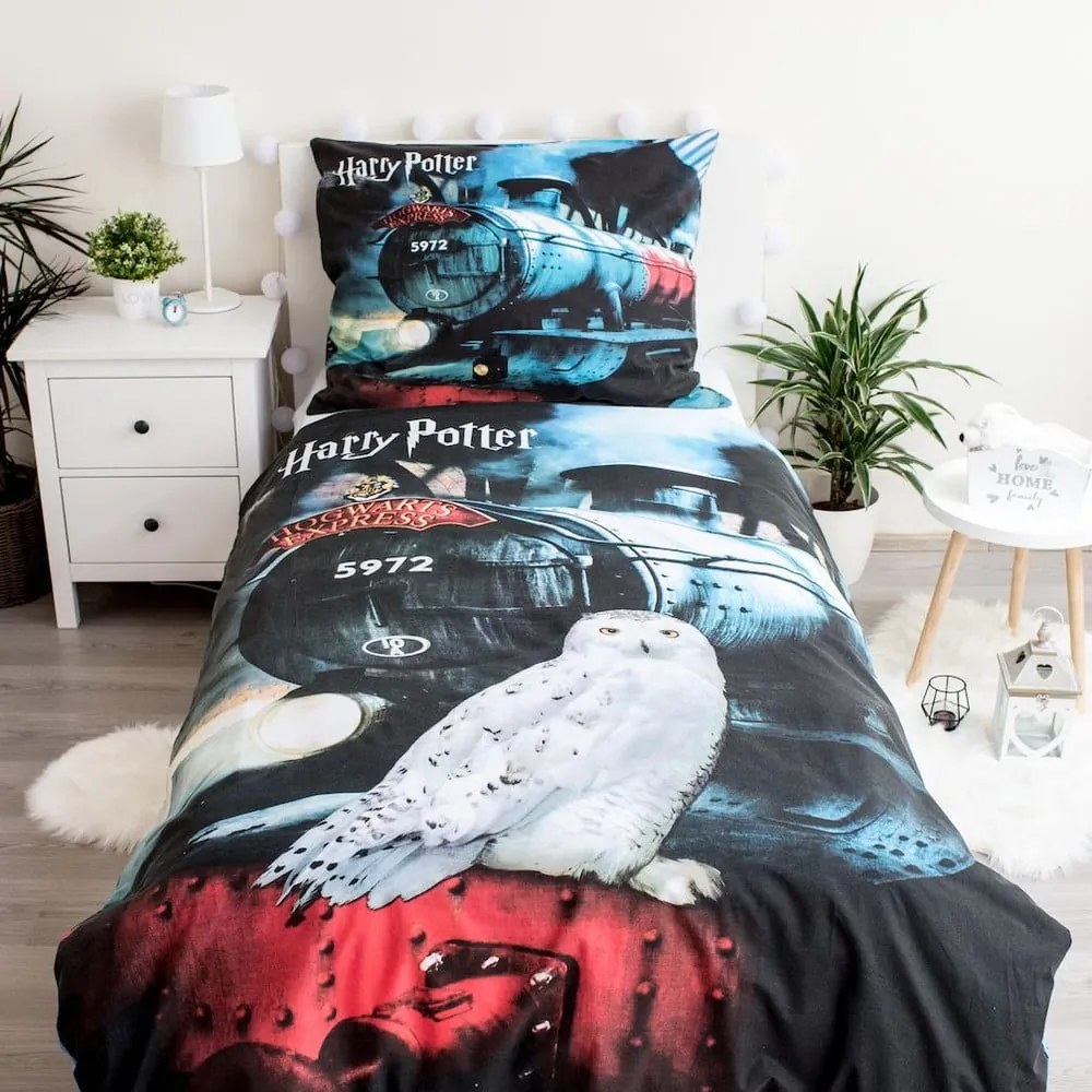 Biancheria da letto per bambini in cotone, 140 x 200 cm Harry Potter - Jerry Fabrics