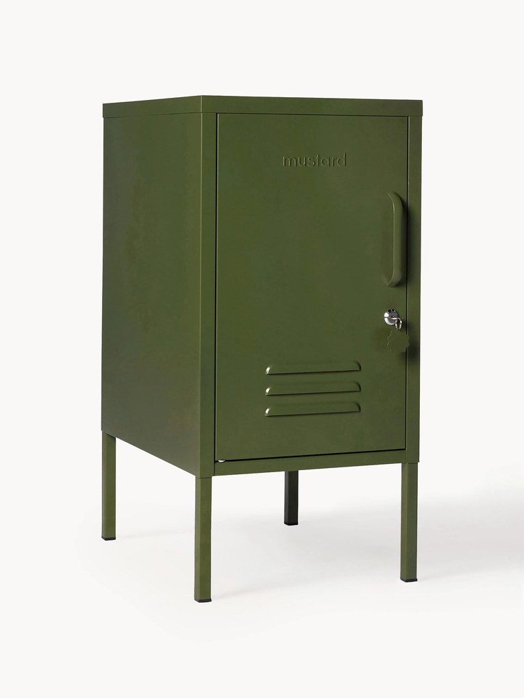 Comodino in metallo The Shorty, apertura verso sinistra