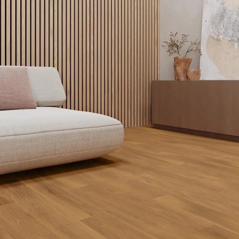 Parquet multistrato scala M in rovere biondo spazzolato select sp. 14/4 mm 2.263 m²