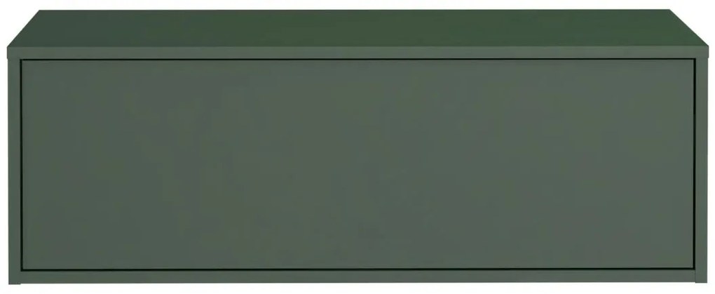 Mobile sotto lavabo sospeso Verde opaco 94 cm - TEANA II