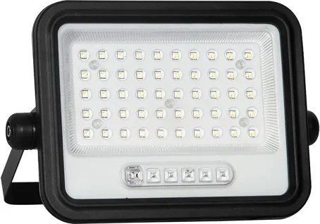 Faretto solare dimmerabile a LED 100W/3,2V IP65 5000 mAh nero + telecomando