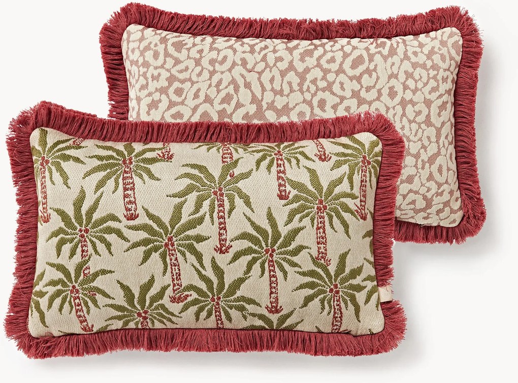 Cuscino reversibile da esterno fatto a mano Laura