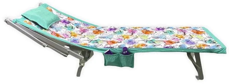 Telo Mare Coprilettino in Microfibra Conchiglie  Colore Tiffany
