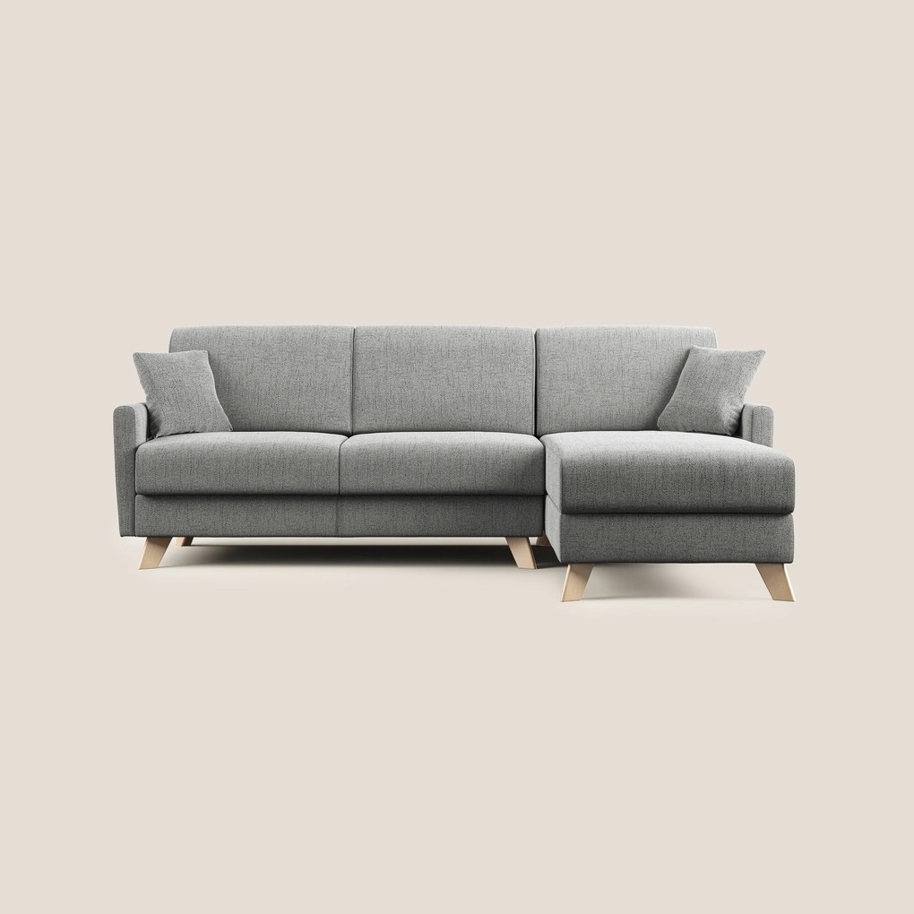 Edgar divano letto angolare in tessuto felis impermeabile T03