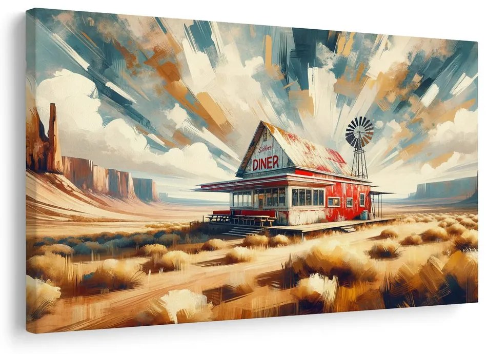Quadro su tela – Diner solitario