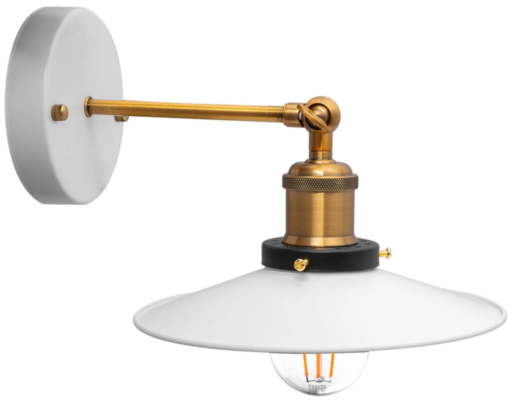 LAMPADA PORTO  APP197-1W LAMPADA DA MURO WHITE