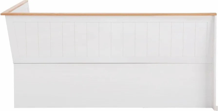 Panca angolare variabile bianca in legno di pino massiccio Silas - Støraa