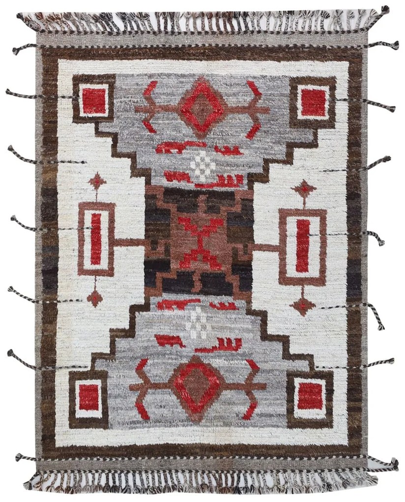 Berber Tappeto 200 x 160 (Pakistan) Annodato A Mano