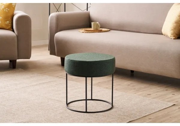 Pouf RELO Ø 40 cm verde