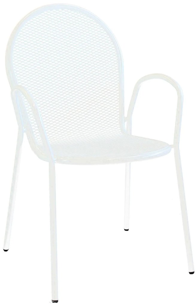 MARIS - poltrona da giardino impilabile in ferro