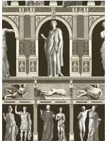 Tapete Statues Antique von MINDTHEGAP - WP20423