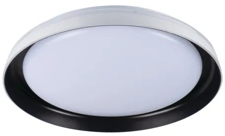 Kanlux 37319 - Plafoniera LED NIFU LED/17,8W/230V diametro 43 cm bianco/nero