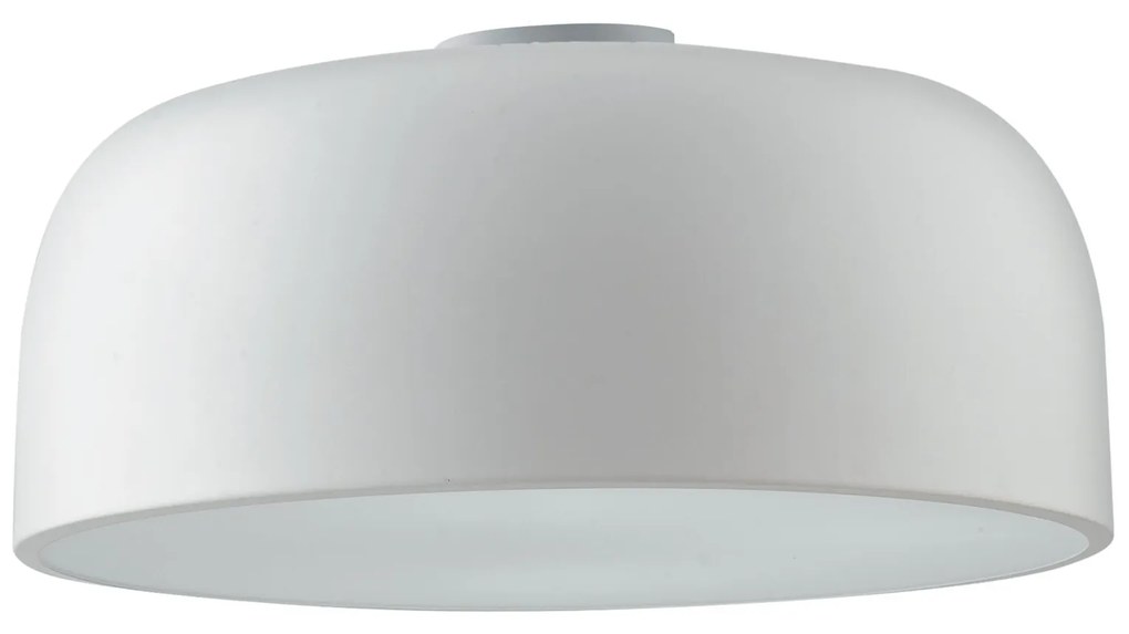 Lampadario Plafoniera Led Bistrot Moderno Colore Bianco 60W Dim 38 x 19,5 cm