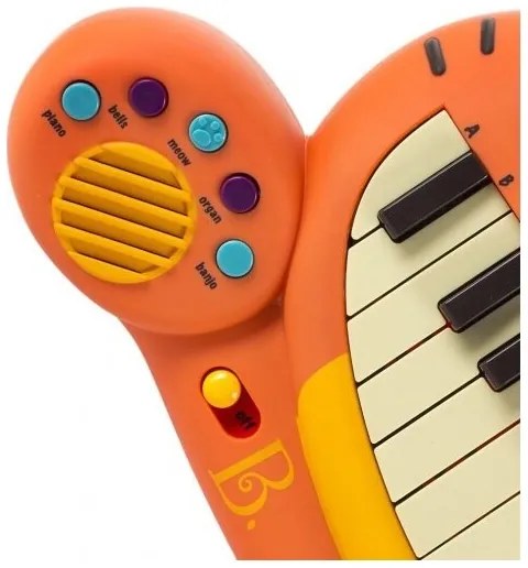 B-Toys - Pianoforte per bambini con microfono Cat 4xAA