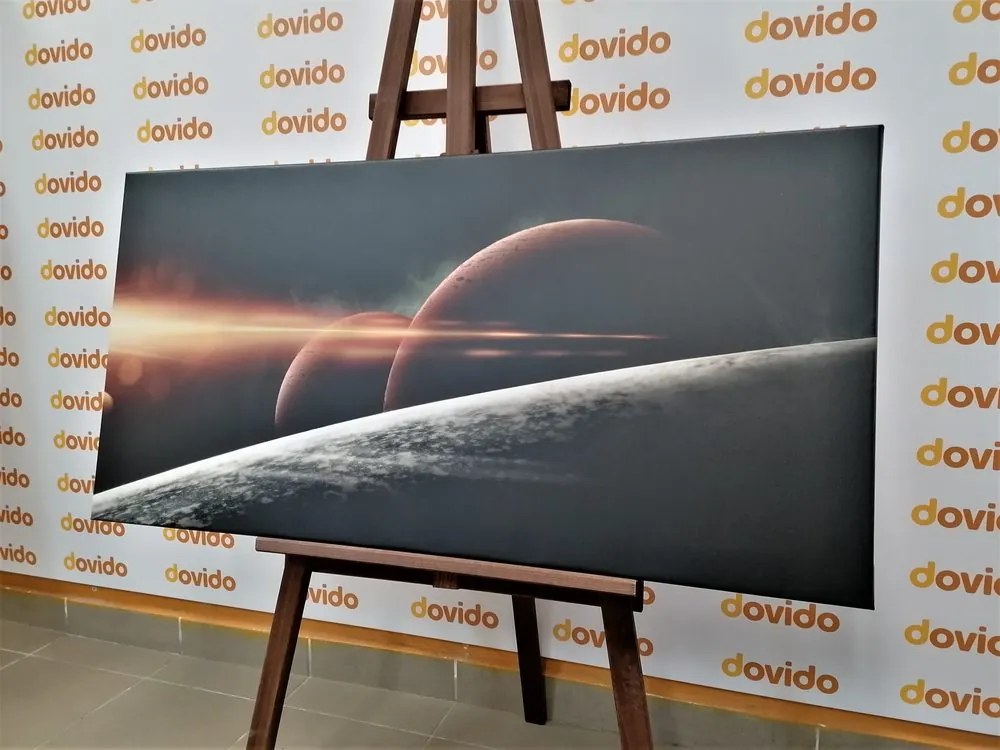 Quadro su tela – Pianeti nella galassia