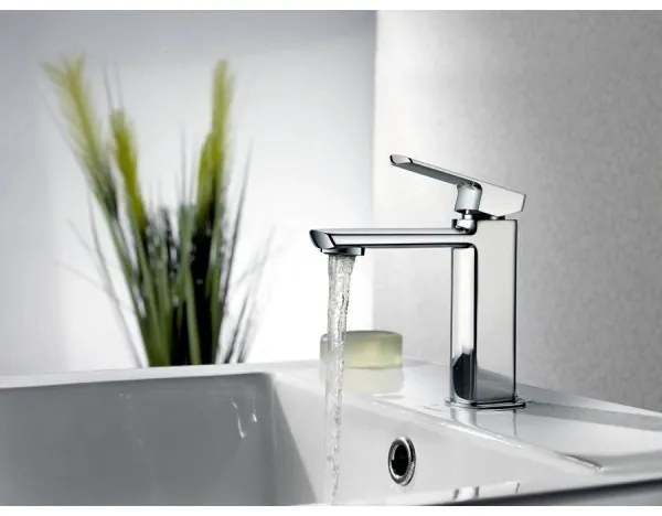 Sapho - Miscelatore per lavabo MIXONA 14,8 cm cromo lucido